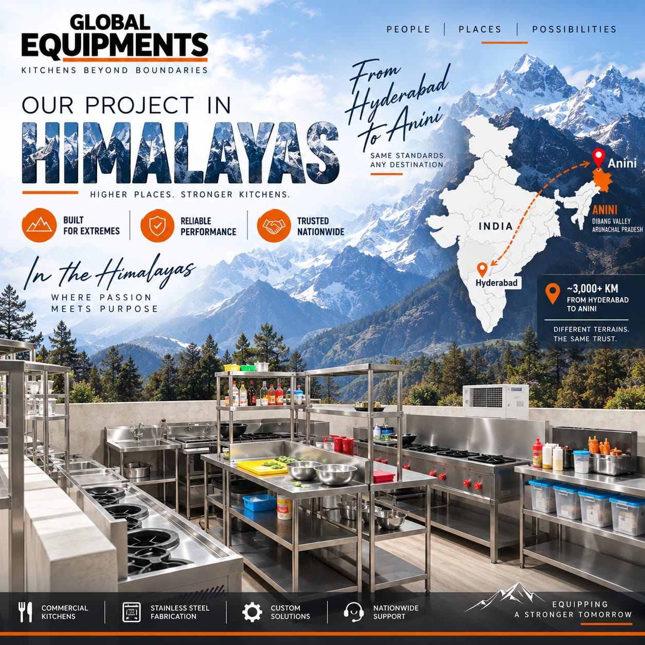 Our Project in the Himalayas - Global Equipments
